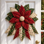 Door Hanging Sewing Kit Quilted Christmas 7 Designs