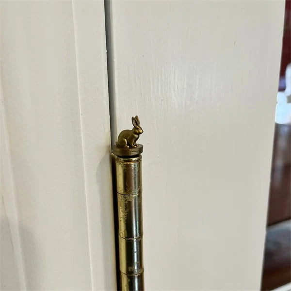 Door Hinge Caps Magnetic Bronze Finish Animal & Plant Motifs
