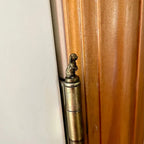 Door Hinge Sculpture Handcrafted Bronze Magnetic Mount