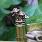 Door Hinge Sculpture Magnetic Vintage Bronze Handcrafted
