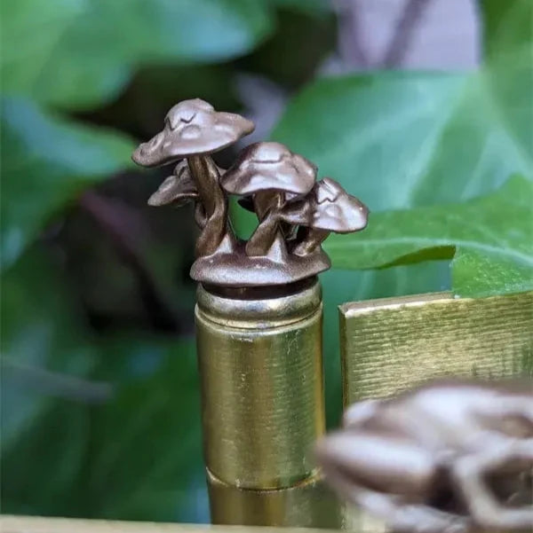 Door Hinge Sculpture Magnetic Vintage Bronze Handcrafted