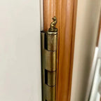 Door Hinge Sculpture Magnetic Vintage Bronze Handcrafted