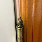 Door Hinge Sculpture Magnetic Vintage Bronze Handcrafted