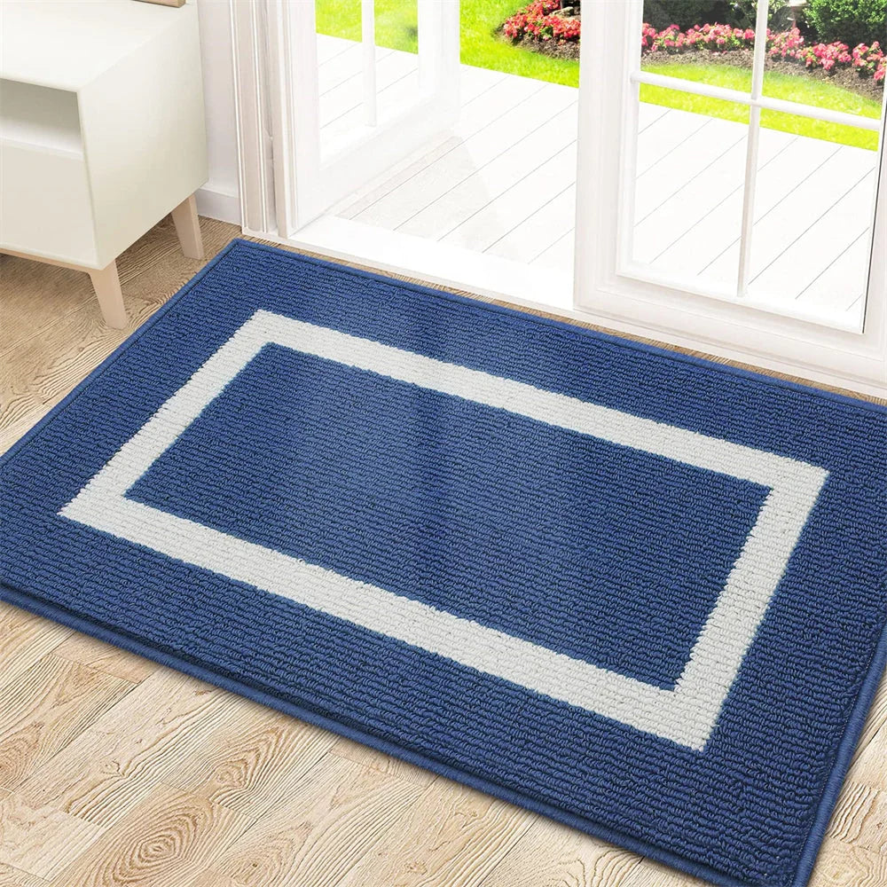Door Mat Dirt Trapping Non-Slip Rubber Backing Indoor & Outdoor