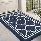 Door Mat Dirt Trapping Non-Slip Rubber Backing Indoor & Outdoor