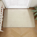 Door Mat Faux Jute Non-Slip Rubber Backing