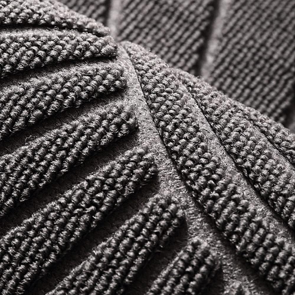 Door Mat Half-Round Textured Surface & Non-Slip Rubber Backing