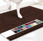 Door Mat Microfiber Chenille Non-Slip Machine Washable