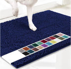 Door Mat Microfiber Chenille Non-Slip Machine Washable