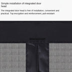 Door Screen Magnetic Auto Close Fiberglass Mesh No Drill