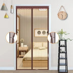 Door Screen Magnetic Closure Hands-Free Heavy-Duty Terylene