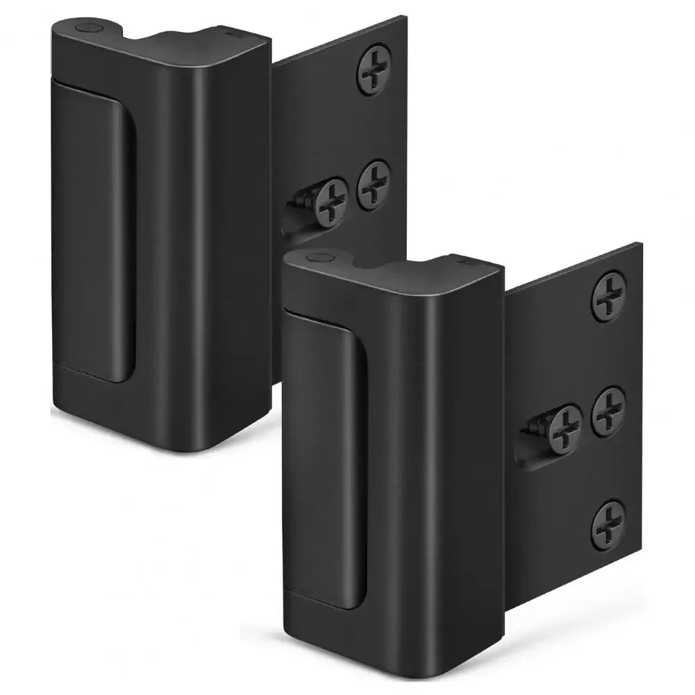 Door Security Latch Heavy-Duty Aluminum 800 Pounds Quick Install