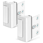 Door Security Latch Heavy-Duty Aluminum 800 Pounds Quick Install