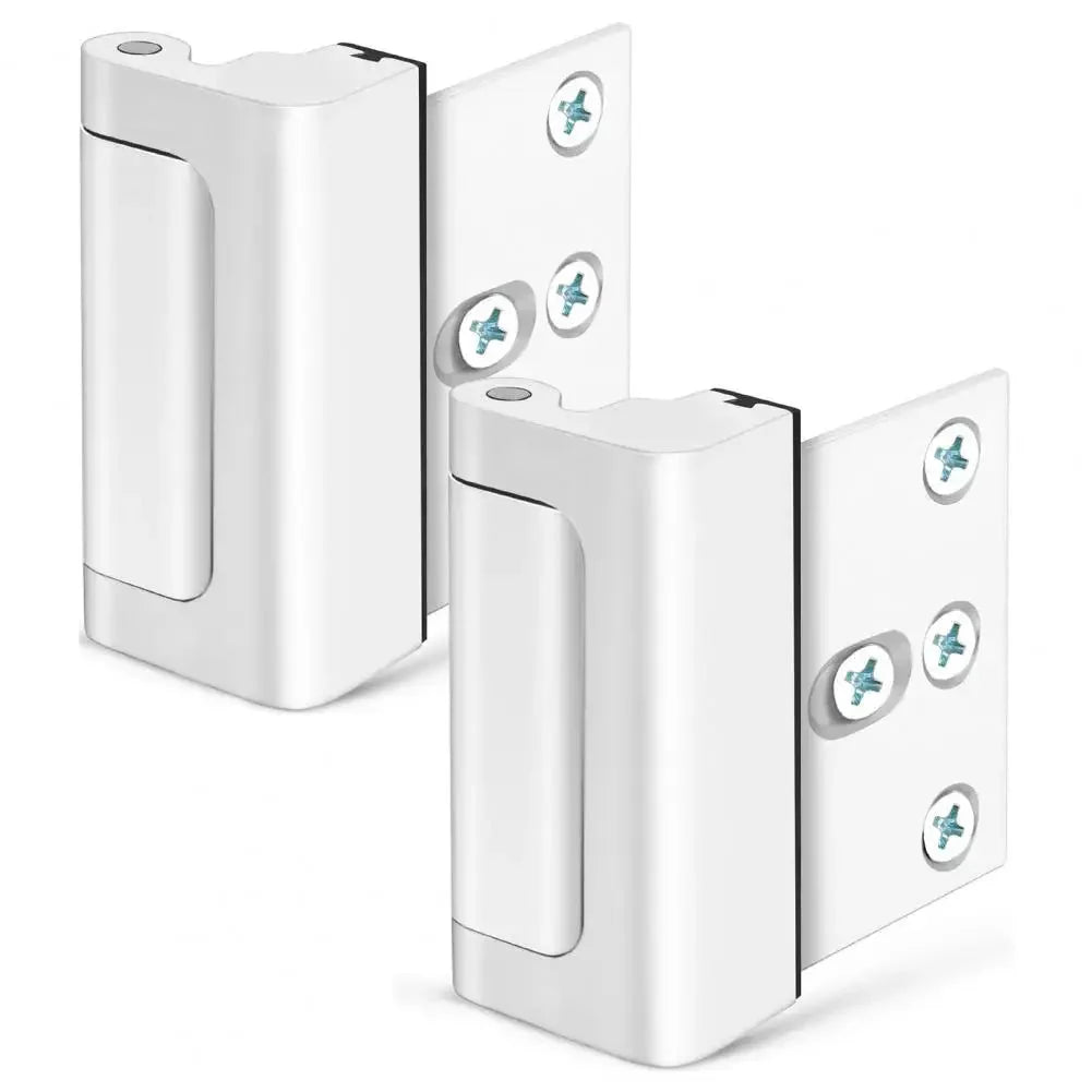 Door Security Latch Heavy-Duty Aluminum 800 Pounds Quick Install
