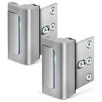 Door Security Latch Heavy-Duty Aluminum 800 Pounds Quick Install