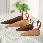 Door Stopper Solid Wood Non-Slip Base