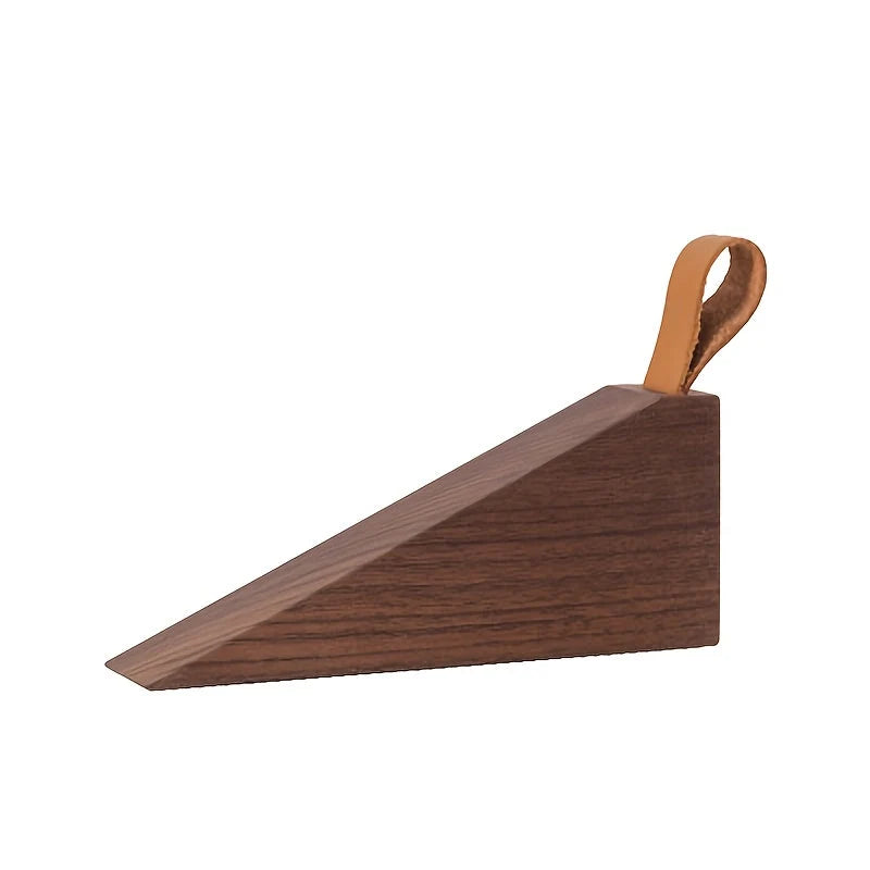 Door Stopper Solid Wood Non-Slip Base