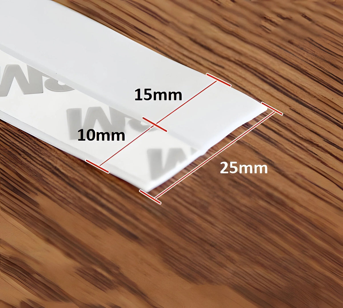 Door & Window Seal Clear Self-Adhesive Low-Profile 16 Ft