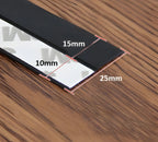 Door & Window Seal Clear Self-Adhesive Low-Profile 16 Ft