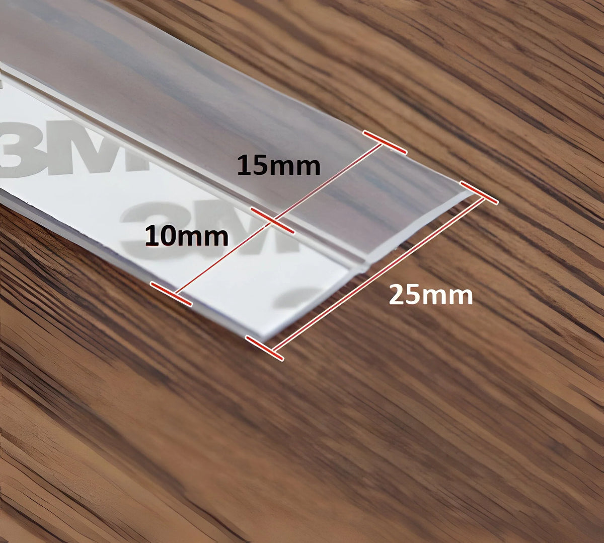Door & Window Seal Strip Transparent Self-Adhesive 16 Ft