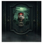Doorbell Prop Black Metal Motion Touch & Sound