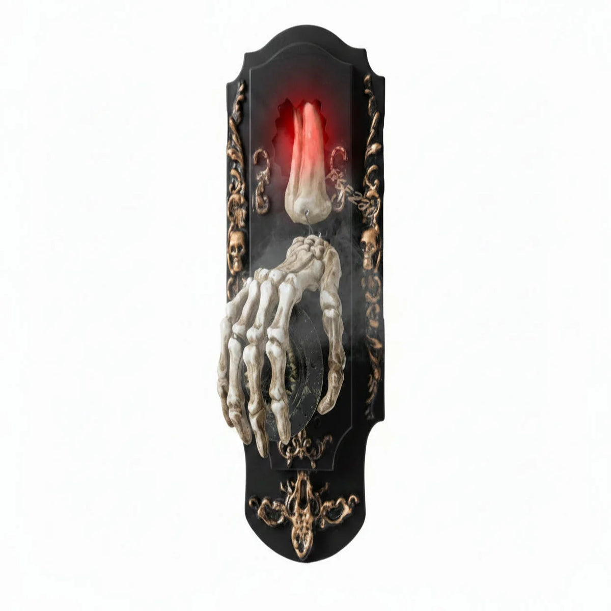 Doorbell Prop Black Metal Motion Touch & Sound