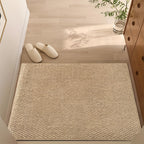 Doormat Eco-Friendly Jute-Look Non-Slip Backing & Machine Washable
