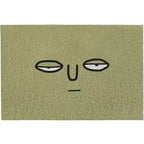 Doormat Emoji Design Polyester Surface & Non-Slip Backing