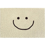 Doormat Emoji Design Polyester Surface & Non-Slip Backing