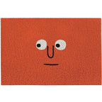 Doormat Emoji Design Polyester Surface & Non-Slip Backing