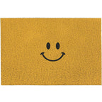 Doormat Emoji Design Polyester Surface & Non-Slip Backing