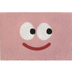 Doormat Smiley Print Non-Slip PVC & Quick-Dry Surface