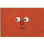 Doormat Smiley Print Non-Slip PVC & Quick-Dry Surface