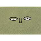 Doormat Smiley Print Non-Slip PVC & Quick-Dry Surface