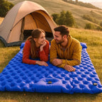 Double Camping Mat Self-Inflating Ripstop Nylon