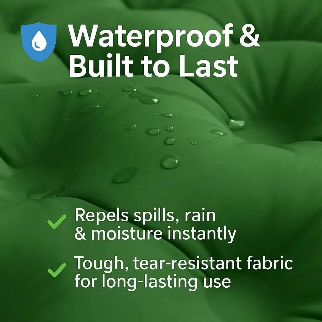 Double Camping Mat Self-Inflating Ripstop Nylon