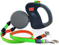 Double Dog Leash 360° Anti-Tangle Reflective