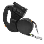 Double Dog Leash Anti-Tangle Swivel & Padded Handle