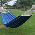 Double Hammock Thick Cotton Canvas Supports 397 Lbs