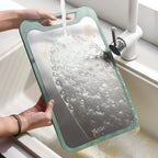 Double-Sided Cutting Board Stainless Steel Rice-Fiber Garlic Press