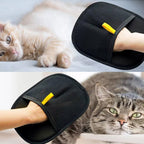 Double-Sided Silicone & Breathable Mesh Pet Grooming Glove (For Cats & Dogs)