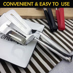 Double-Sided Stainless Steel Spatula (Ergonomic Handle)