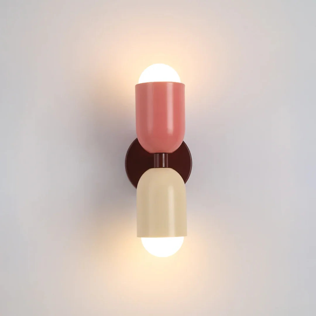 Double-Sided Wall Sconce Up & Down LED Matte Metal