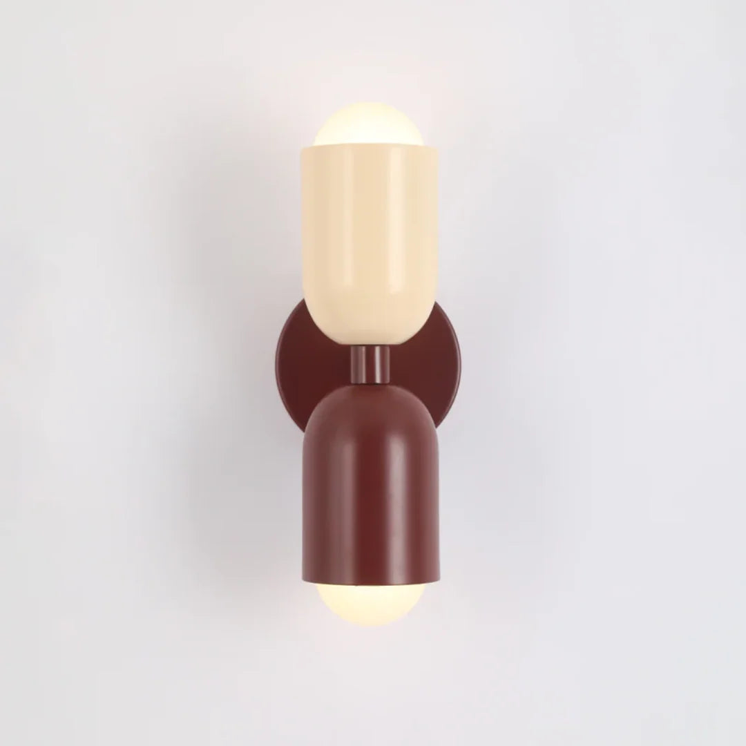 Double-Sided Wall Sconce Up & Down LED Matte Metal
