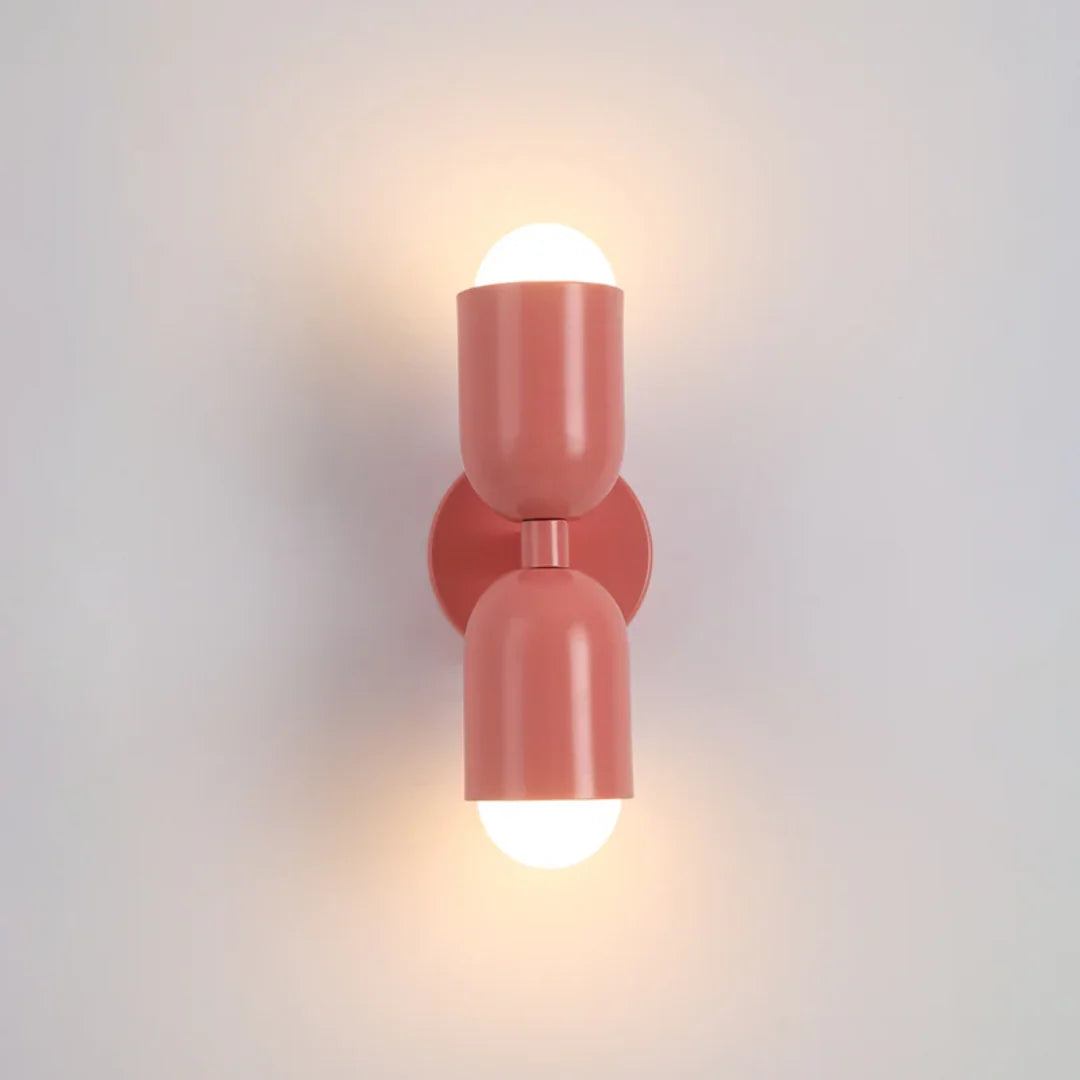 Double-Sided Wall Sconce Up & Down LED Matte Metal