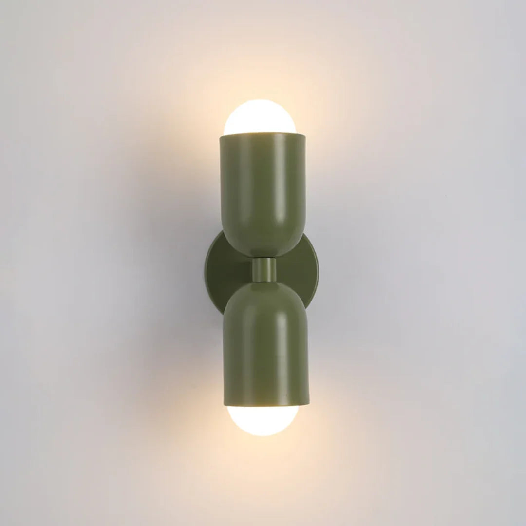 Double-Sided Wall Sconce Up & Down LED Matte Metal