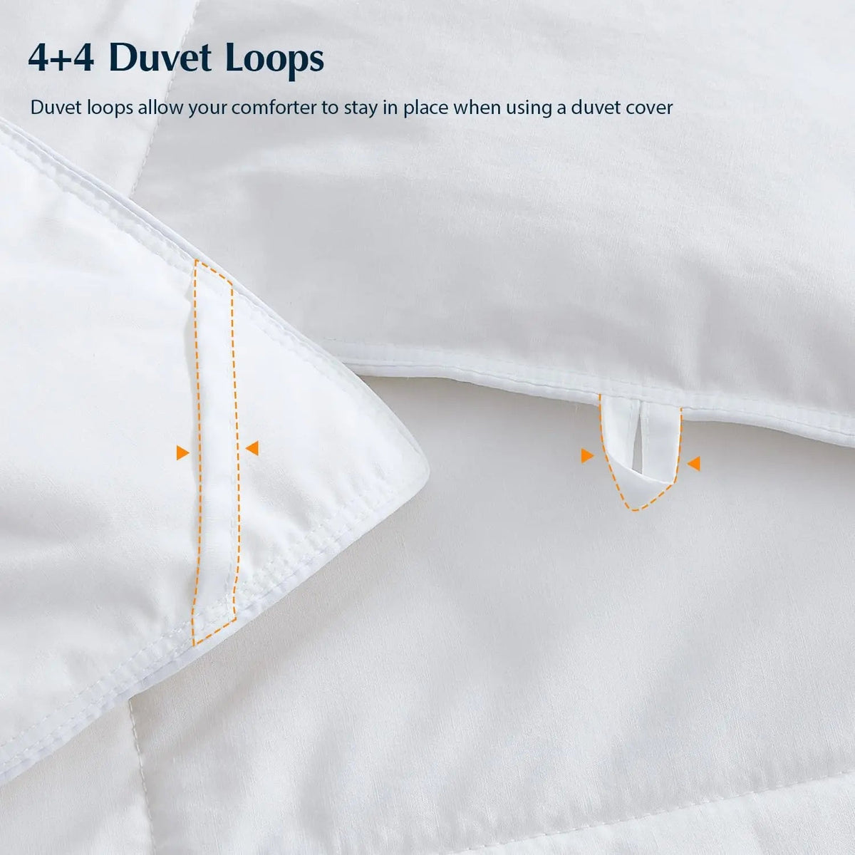 Down Comforter Cooling & Breathable 95% Goose Down