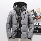 Down Jacket Duck Down Lightweight Removable Hood