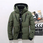Down Jacket Duck Down Lightweight Removable Hood