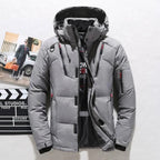 Down Jacket Duck Down Lightweight Removable Hood